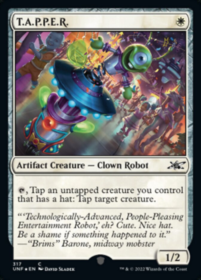 T.A.P.P.E.R. (Galaxy Foil) [Unfinity] | Card Merchant Takapuna