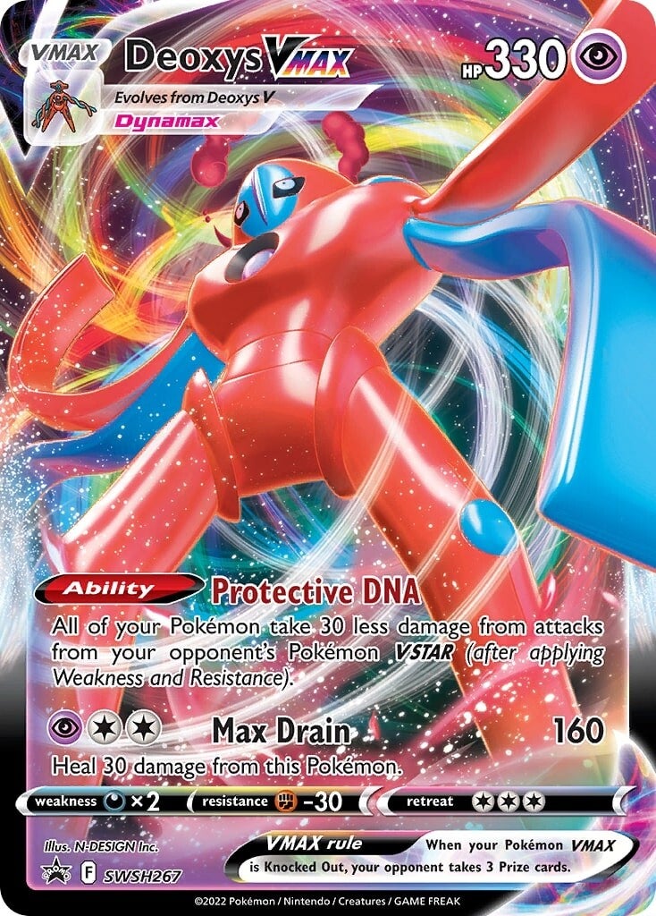 Deoxys VMAX (SWSH267) [Sword & Shield: Black Star Promos] | Card Merchant Takapuna