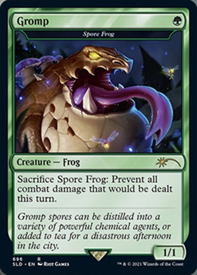 Spore Frog - Gromp [Secret Lair Drop Promos] | Card Merchant Takapuna