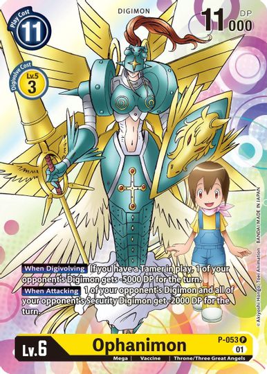 Ophanimon [P-053] [Promotional Cards] | Card Merchant Takapuna