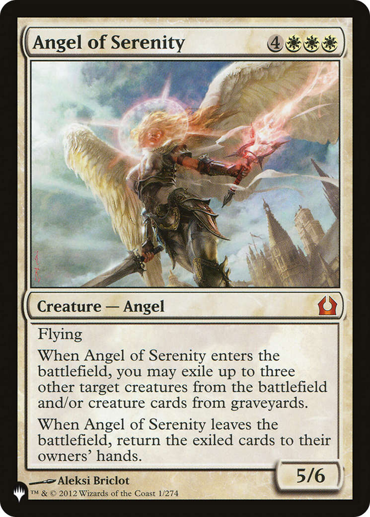 Angel of Serenity [Secret Lair: Angels] | Card Merchant Takapuna