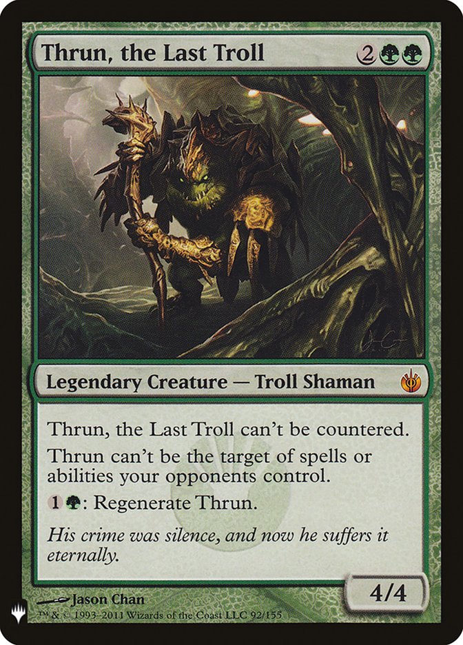 Thrun, the Last Troll [Mystery Booster] | Card Merchant Takapuna