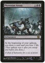 Phyrexian Arena (Oversized) [Eighth Edition Box Topper] | Card Merchant Takapuna