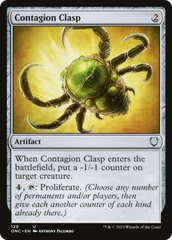 Contagion Clasp [Phyrexia: All Will Be One Commander] | Card Merchant Takapuna