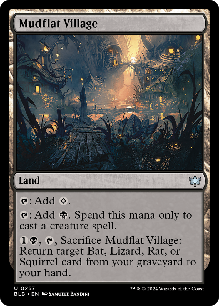 Mudflat Village [Bloomburrow] | Card Merchant Takapuna