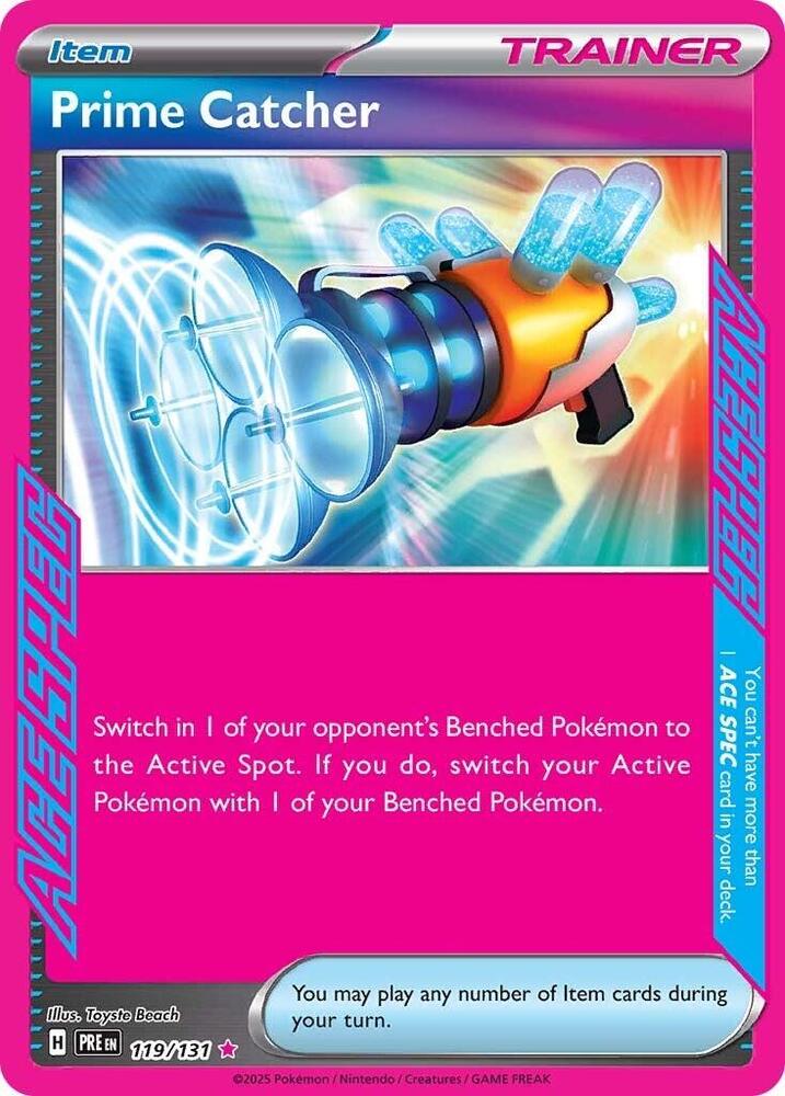 Prime Catcher (119/131) [Scarlet & Violet: Prismatic Evolutions] | Card Merchant Takapuna