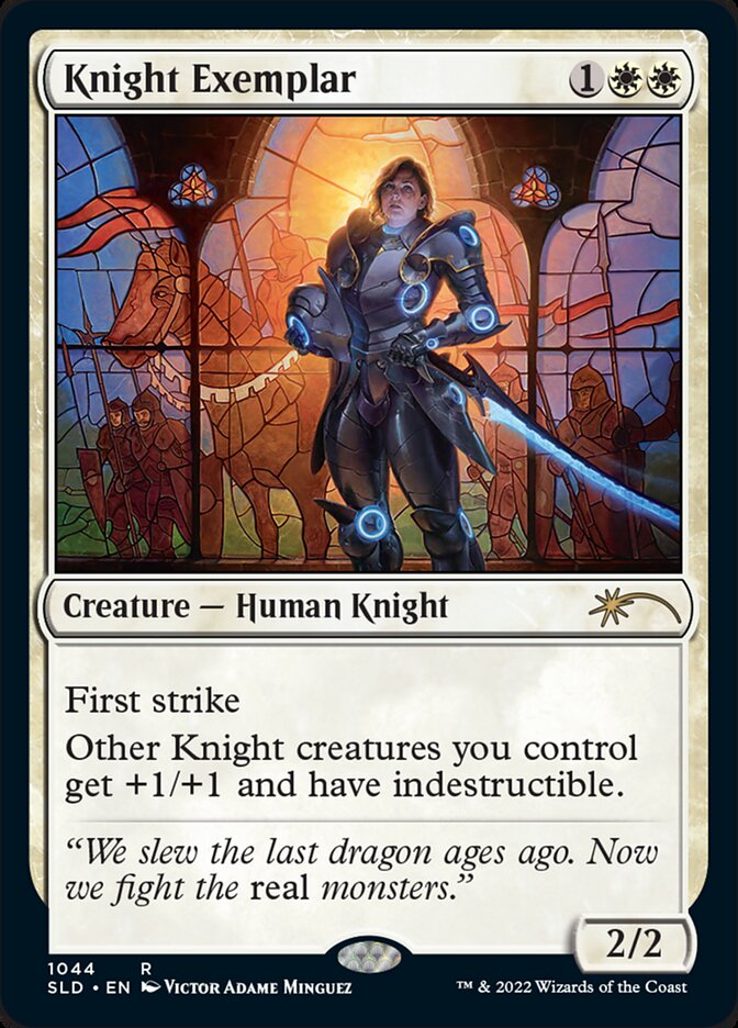 Knight Exemplar (1044) [Secret Lair Drop Series] | Card Merchant Takapuna