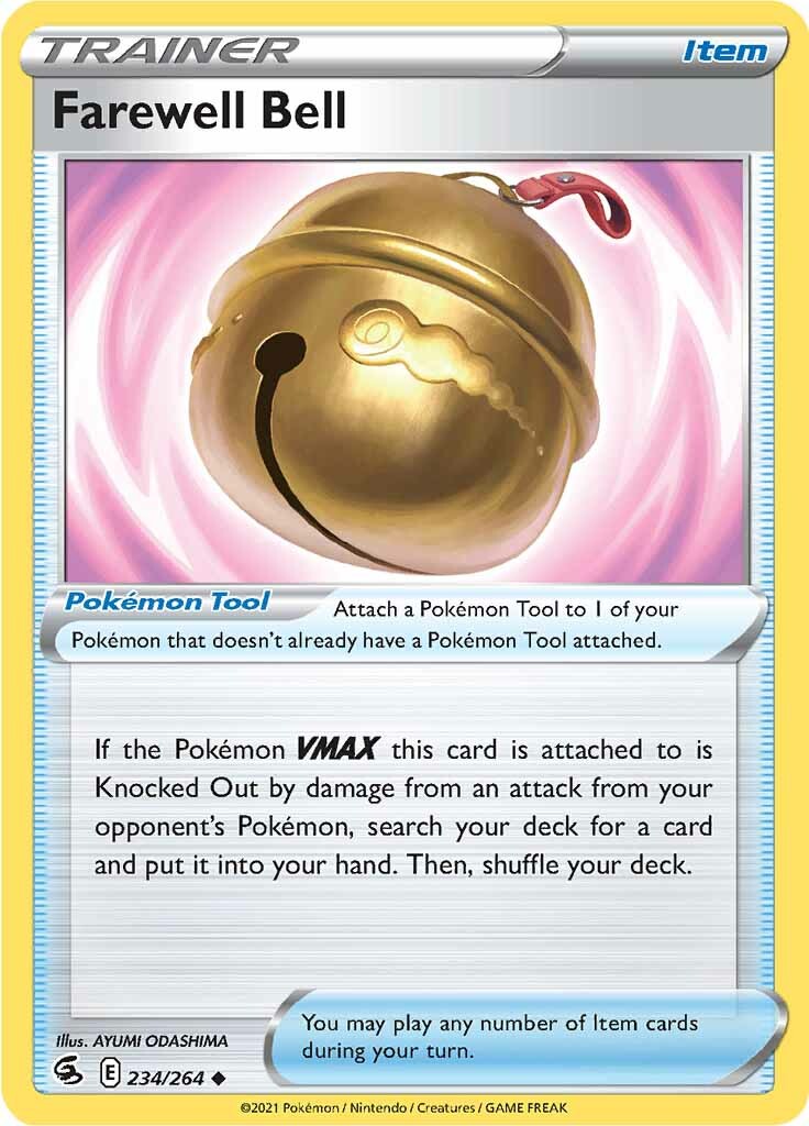 Farewell Bell (234/264) [Sword & Shield: Fusion Strike] | Card Merchant Takapuna