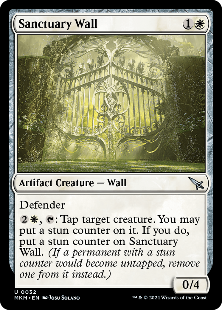 Sanctuary Wall [Murders at Karlov Manor] | Card Merchant Takapuna