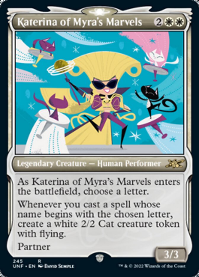 Katerina of Myra's Marvels (Showcase) [Unfinity] | Card Merchant Takapuna