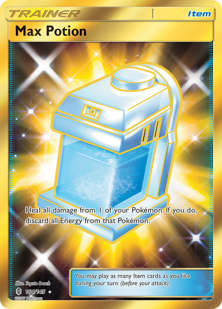 Max Potion (164/145) [Sun & Moon: Guardians Rising] | Card Merchant Takapuna