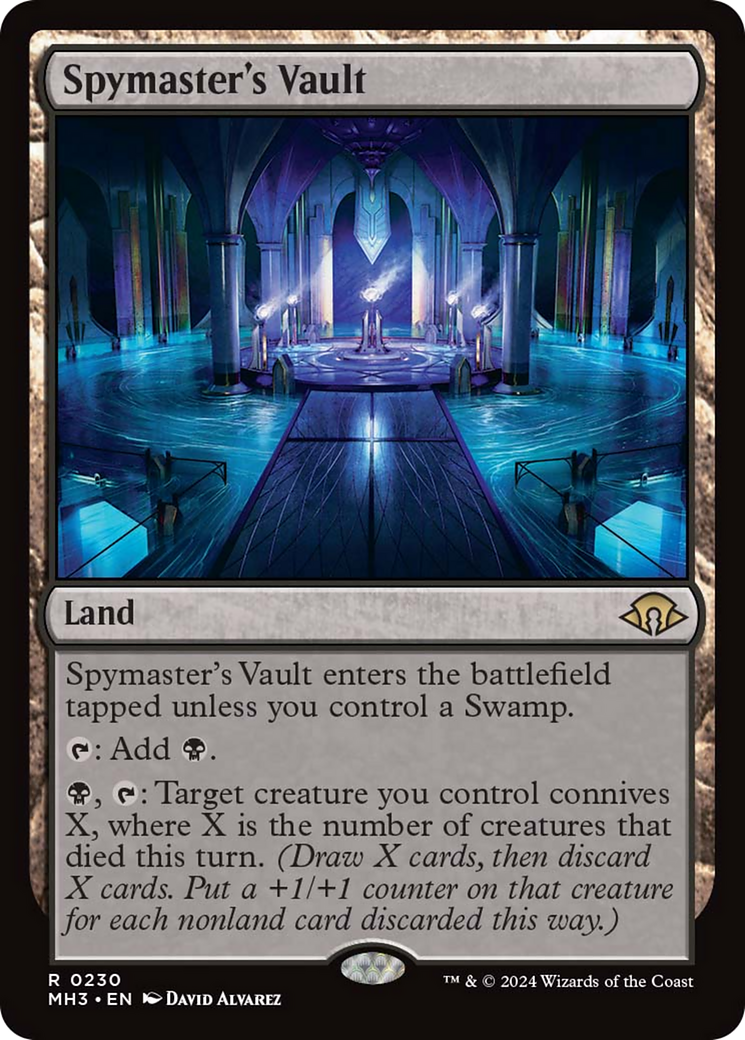 Spymaster's Vault [Modern Horizons 3] | Card Merchant Takapuna