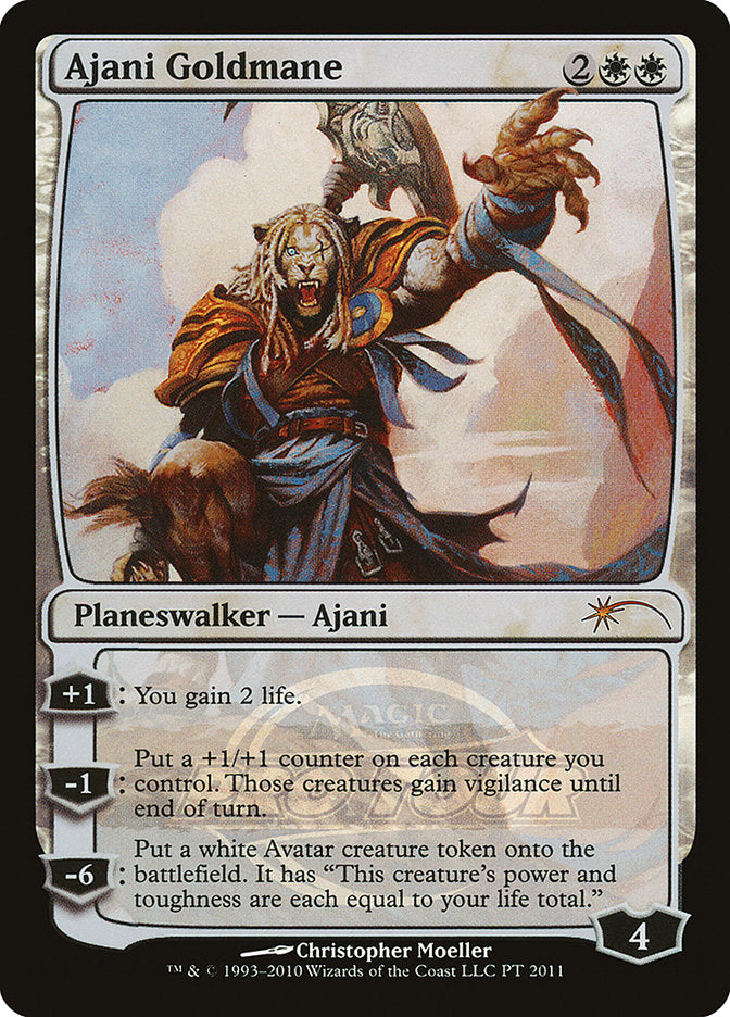 Ajani Goldmane (Pro Tour) [Pro Tour Promos] | Card Merchant Takapuna