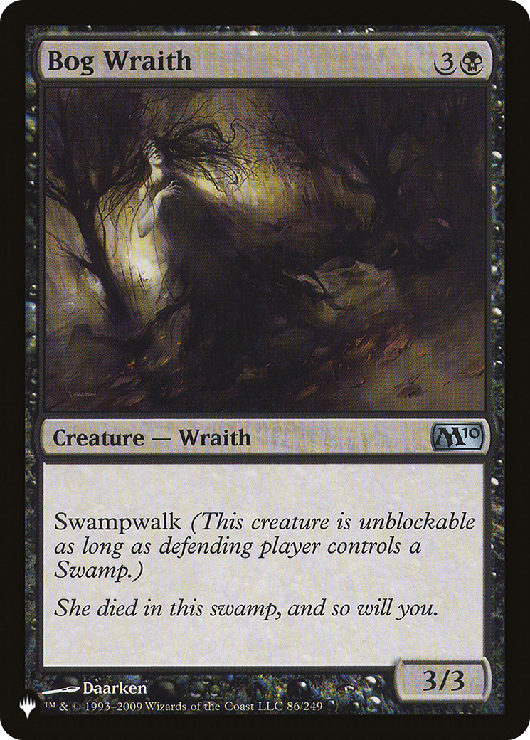 Bog Wraith [The List] | Card Merchant Takapuna