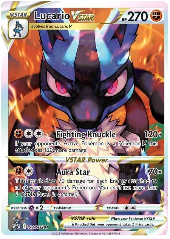 Lucario VSTAR (SWSH291) [Sword & Shield: Black Star Promos] | Card Merchant Takapuna