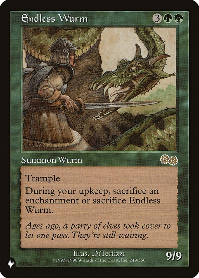 Endless Wurm [The List] | Card Merchant Takapuna