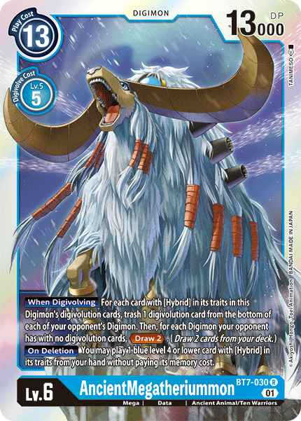 AncientMegatheriummon [BT7-030] [Next Adventure] | Card Merchant Takapuna