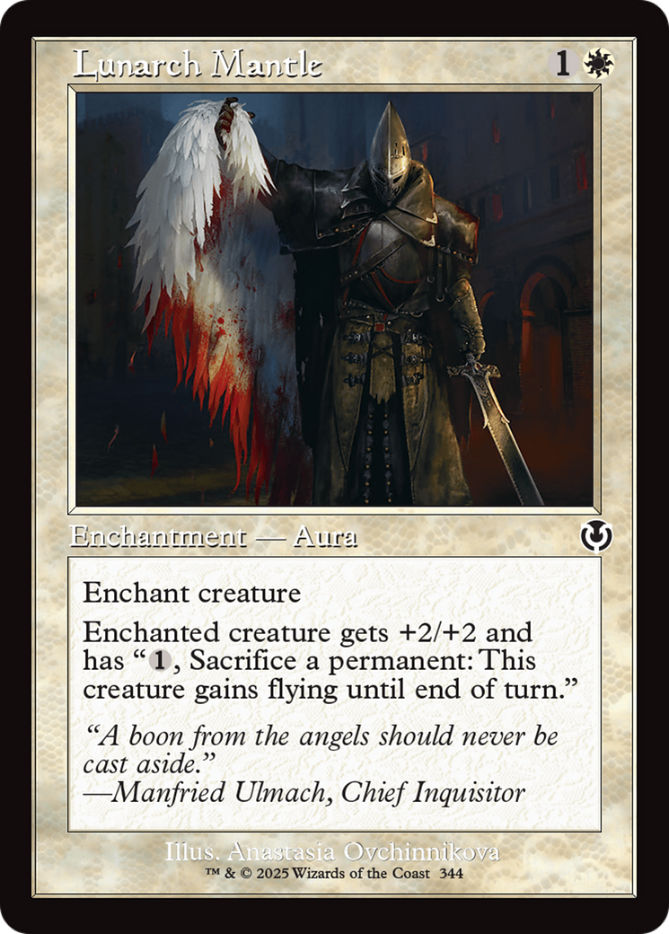 Lunarch Mantle (Retro Frame) [Innistrad Remastered] | Card Merchant Takapuna