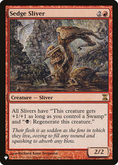 Sedge Sliver [The List] | Card Merchant Takapuna