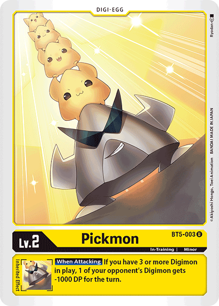 Pickmon [BT5-003] [Battle of Omni] | Card Merchant Takapuna