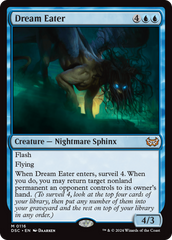 Dream Eater [Duskmourn: House of Horror Commander] | Card Merchant Takapuna