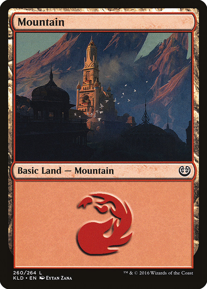 Mountain (260) [Kaladesh] | Card Merchant Takapuna