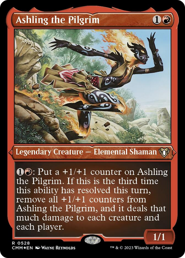 Ashling the Pilgrim (Foil Etched) [Commander Masters] | Card Merchant Takapuna