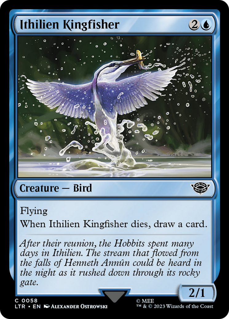 Ithilien Kingfisher [The Lord of the Rings: Tales of Middle-Earth] | Card Merchant Takapuna