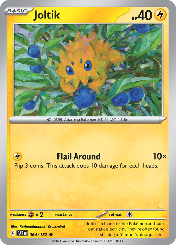 Joltik (064/182) [Scarlet & Violet: Paradox Rift] | Card Merchant Takapuna