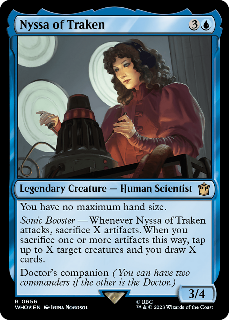 Nyssa of Traken (Surge Foil) [Doctor Who] | Card Merchant Takapuna