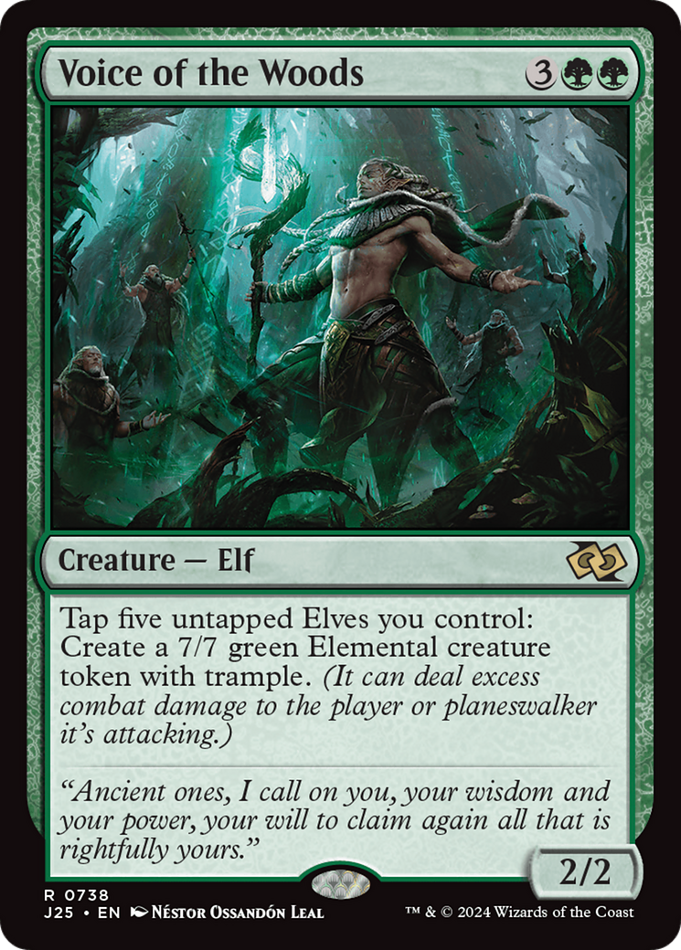 Voice of the Woods [Foundations Jumpstart] | Card Merchant Takapuna