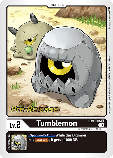 Tumblemon [BT9-005] [X Record Pre-Release Promos] | Card Merchant Takapuna