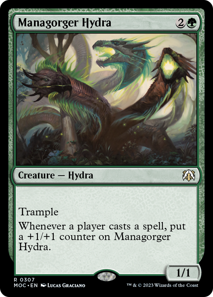 Managorger Hydra [March of the Machine Commander] | Card Merchant Takapuna