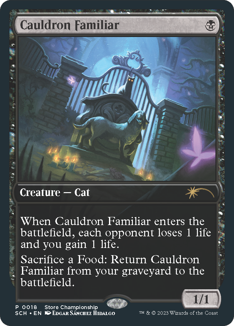 Cauldron Familiar [Store Championships 2023] | Card Merchant Takapuna