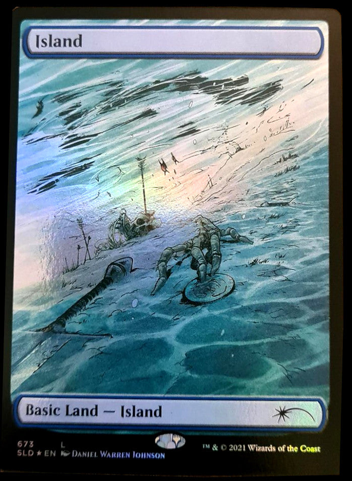 Island (673) [Secret Lair Drop Promos] | Card Merchant Takapuna