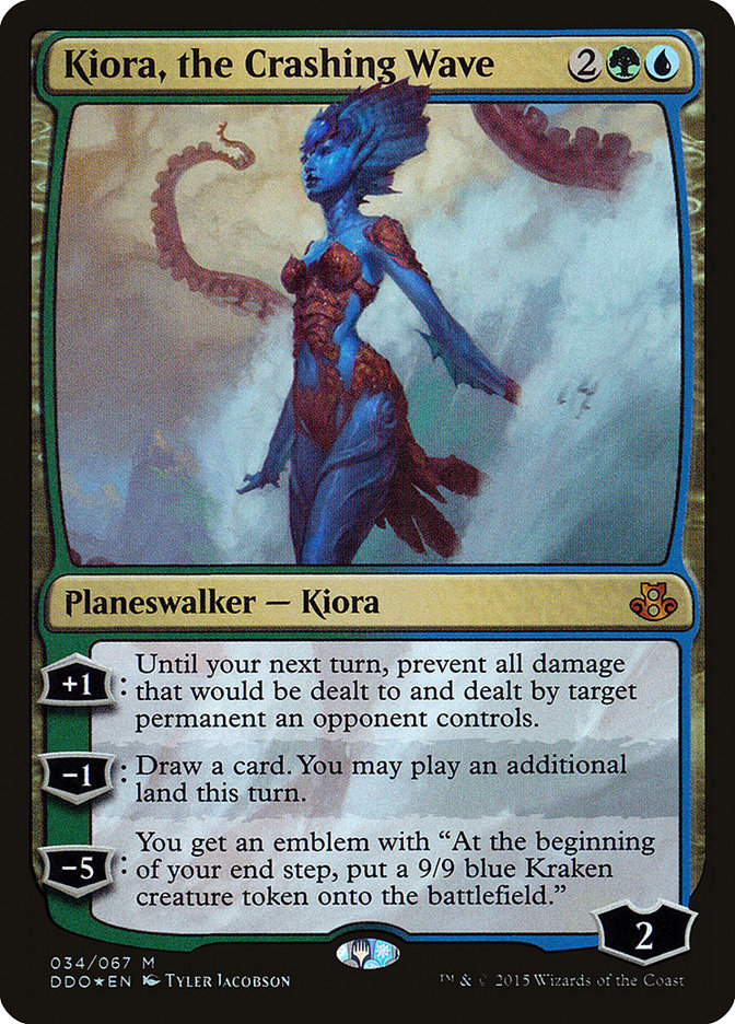 Kiora, the Crashing Wave [Duel Decks: Elspeth vs. Kiora] | Card Merchant Takapuna