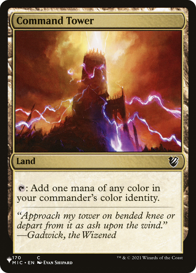 Command Tower (MIC) [The List] | Card Merchant Takapuna