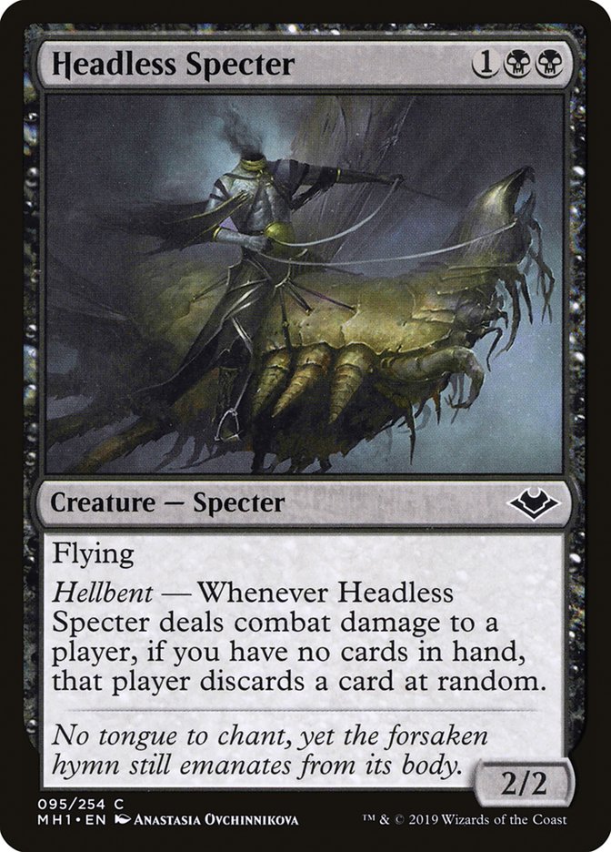 Headless Specter [Modern Horizons] | Card Merchant Takapuna