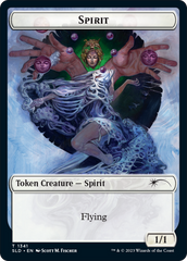 Angel // Spirit Double-Sided Token [Secret Lair Drop Series] | Card Merchant Takapuna