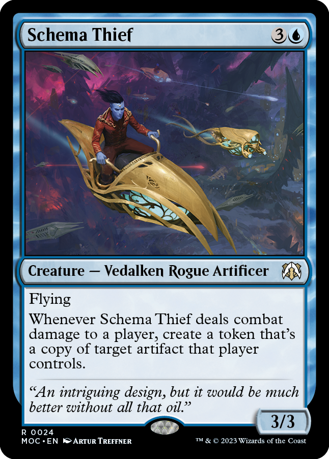 Schema Thief [March of the Machine Commander] | Card Merchant Takapuna