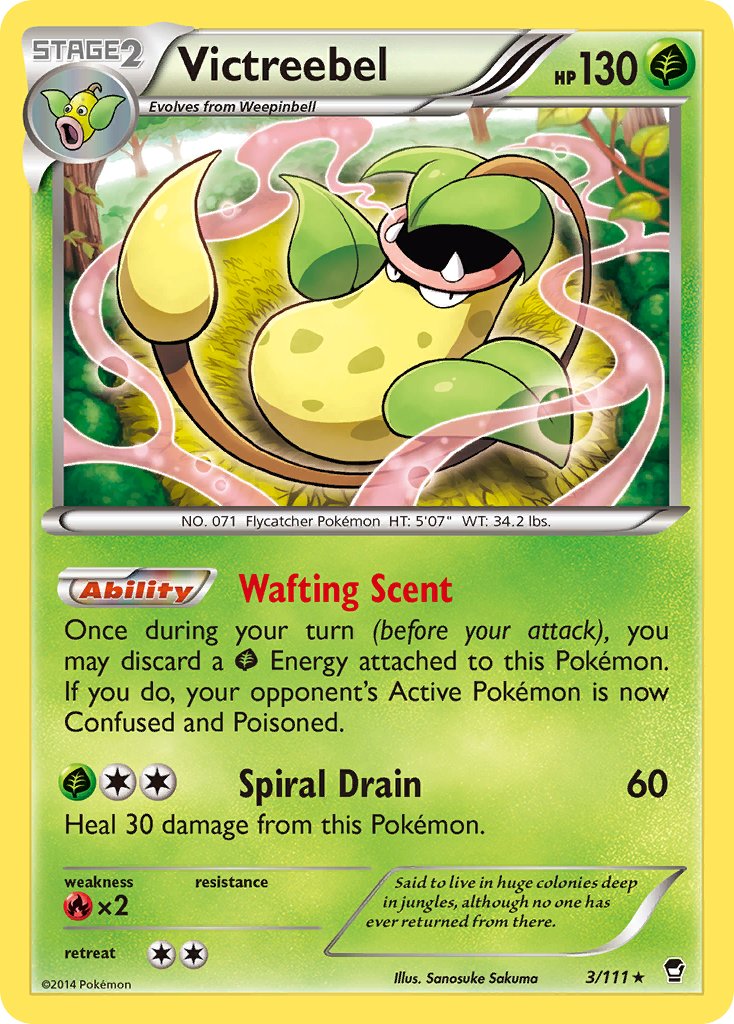 Victreebel (3/111) (Theme Deck Exclusive) [XY: Furious Fists] | Card Merchant Takapuna