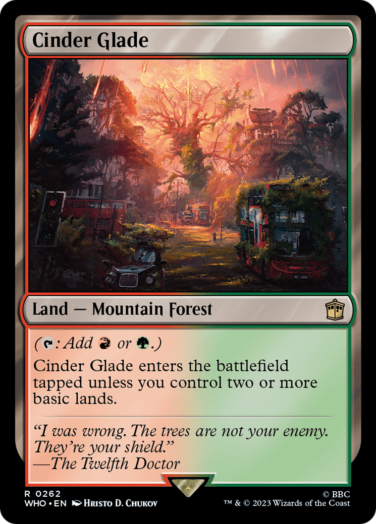 Cinder Glade [Doctor Who] | Card Merchant Takapuna