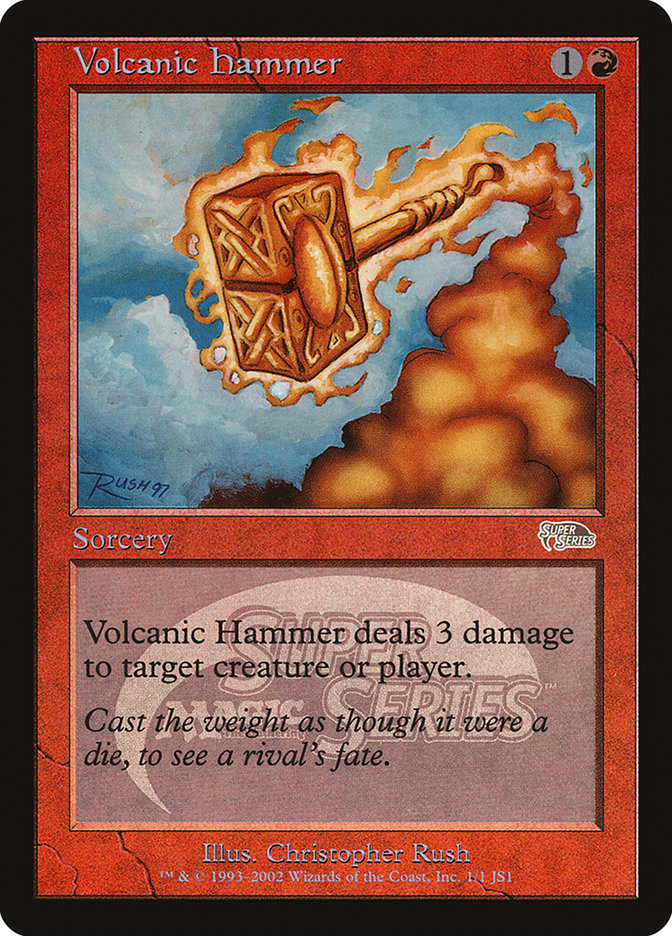 Volcanic Hammer [Junior Super Series] | Card Merchant Takapuna