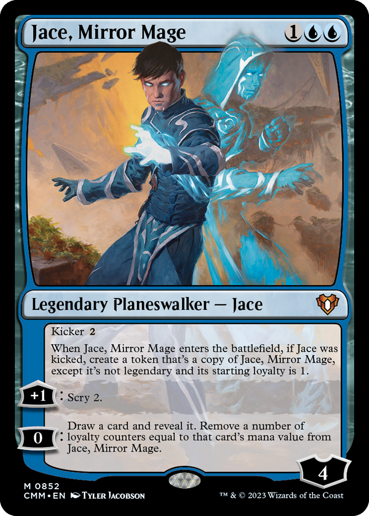 Jace, Mirror Mage [Commander Masters] | Card Merchant Takapuna