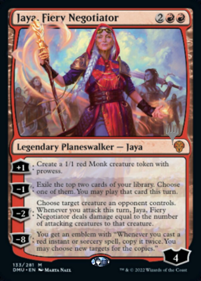 Jaya, Fiery Negotiator (Promo Pack) [Dominaria United Promos] | Card Merchant Takapuna