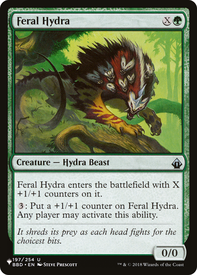 Feral Hydra [The List] | Card Merchant Takapuna