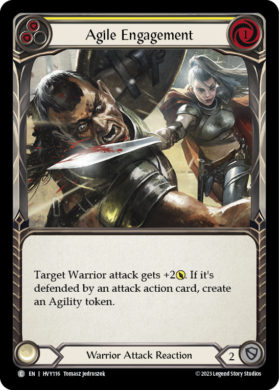 Agile Engagement (Yellow) [HVY116] (Heavy Hitters) | Card Merchant Takapuna