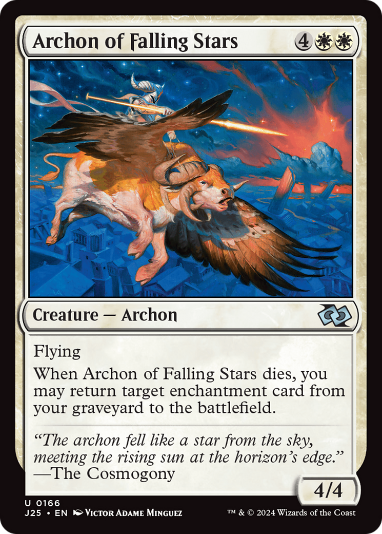 Archon of Falling Stars [Foundations Jumpstart] | Card Merchant Takapuna