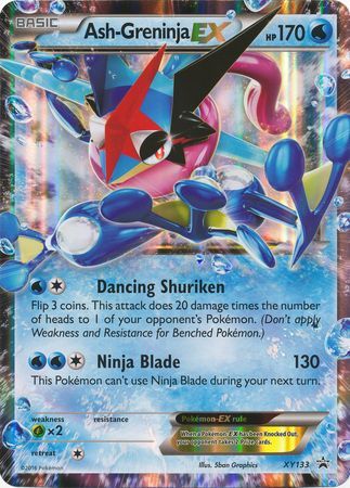 Ash-Greninja EX (XY133) (Jumbo Card) [XY: Black Star Promos] | Card Merchant Takapuna