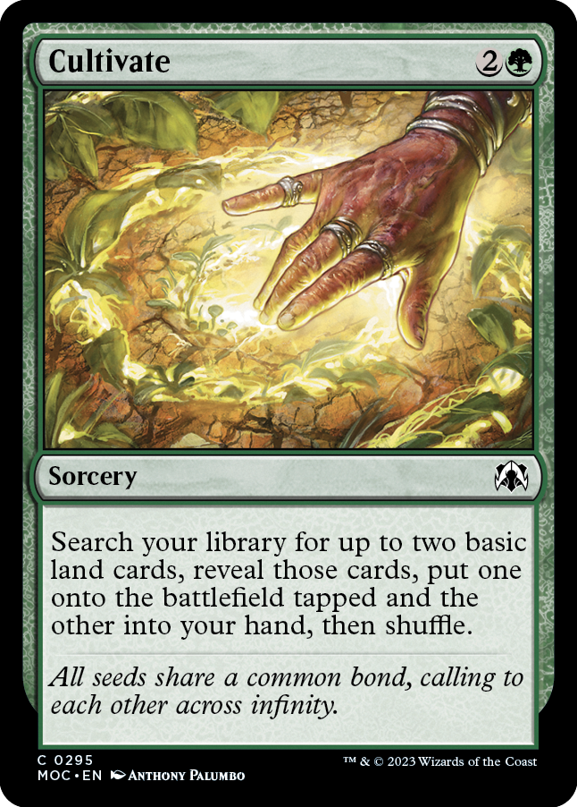 Cultivate [March of the Machine Commander] | Card Merchant Takapuna